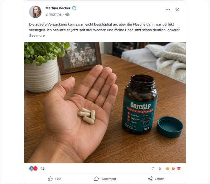 CoreGLP Reviews From Facebook
