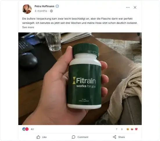 Fitralin Reviews From Facebook