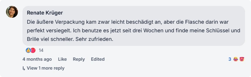 ForceVital Reviews From Facebook