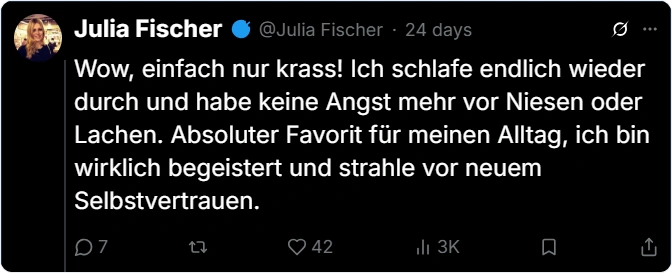 FemiCore Reviews From Twitter