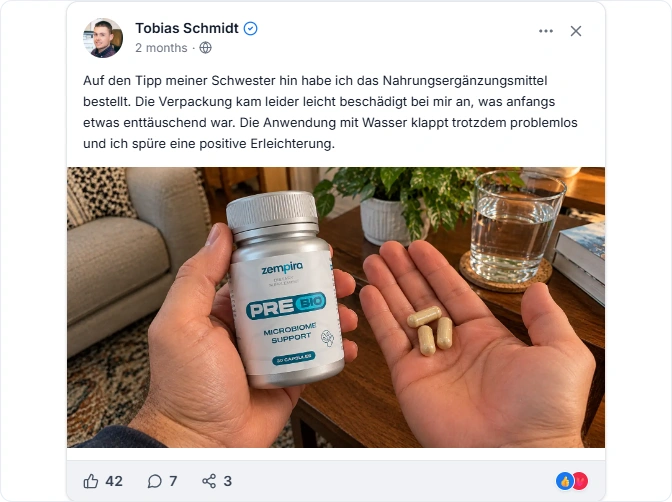Zempira Facebook Erfahrungen