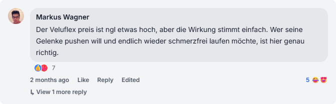 Veluflex Review From Facebook