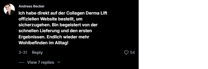 Collagen Derma Lift Review From Tiktok