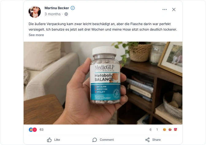 MedicGLP Reviews From FaceBook
