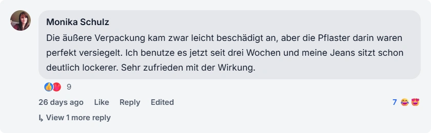 Ozem Plus Reviews From Facebook