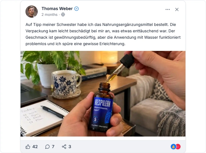 RespiFlo Facebook Erfahrungen