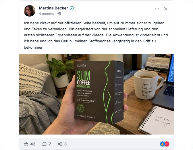 Slim-Coffee-Booster Reviews From Facebook