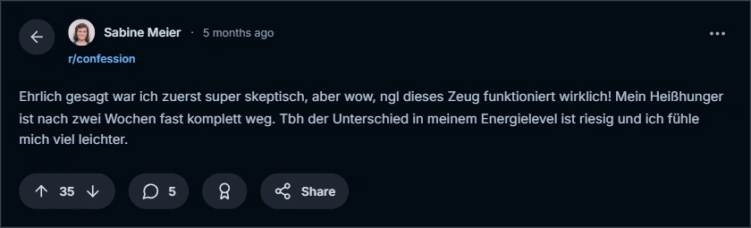 SodaSlimReviews From Reddit