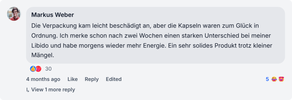 TestoErect Reviews From Facebook
