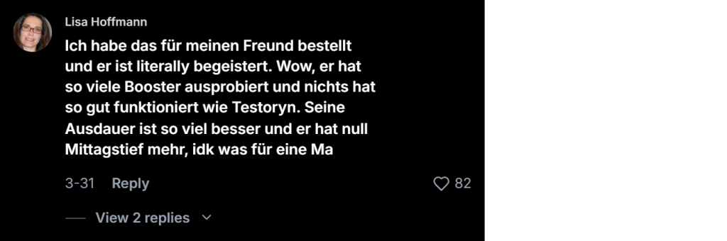 Testoryn Reviews From Tiktok