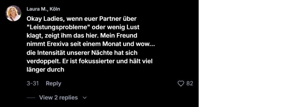 Erexiva Reviews From Tiktok