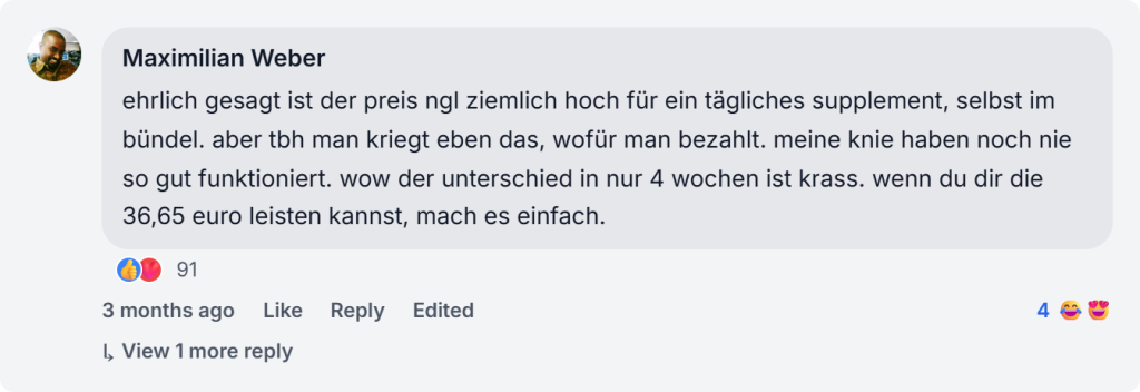 Fitraflex Review From Facebook