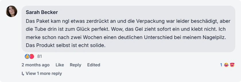 FunguLux Review From Facebook