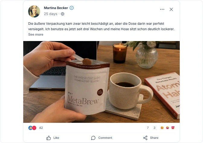Metabrew Coffee Reviews From Facebook