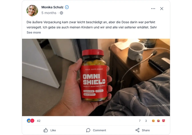 Omnishield Reviews From Facebook