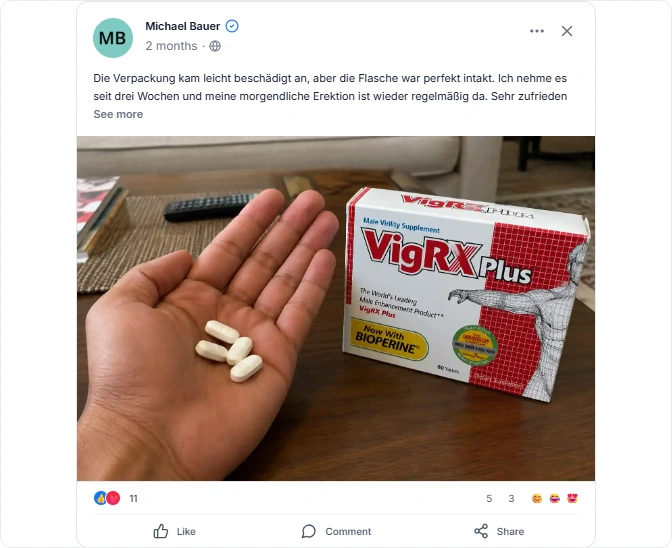 Vigrxplus reviews From Facebook