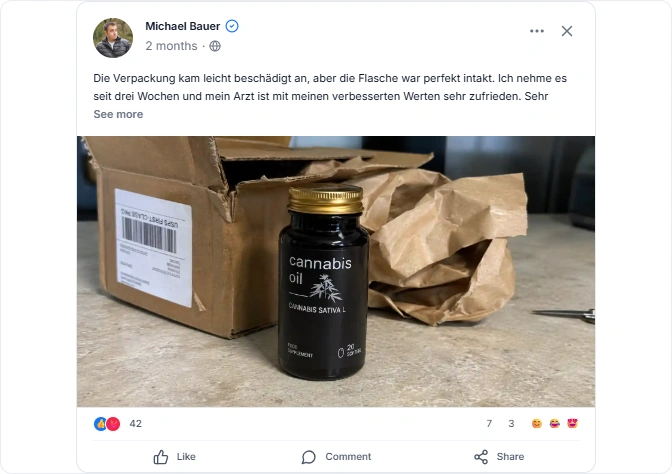 cannabis-oil Reviews From Facebook