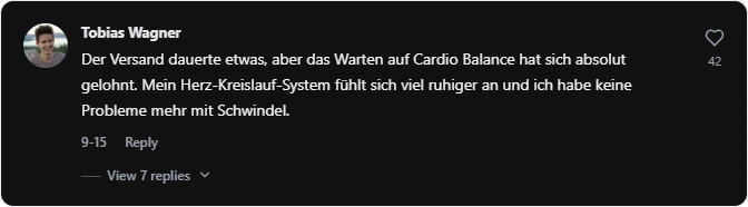 CardioBalance Tiktok Erfahrungen