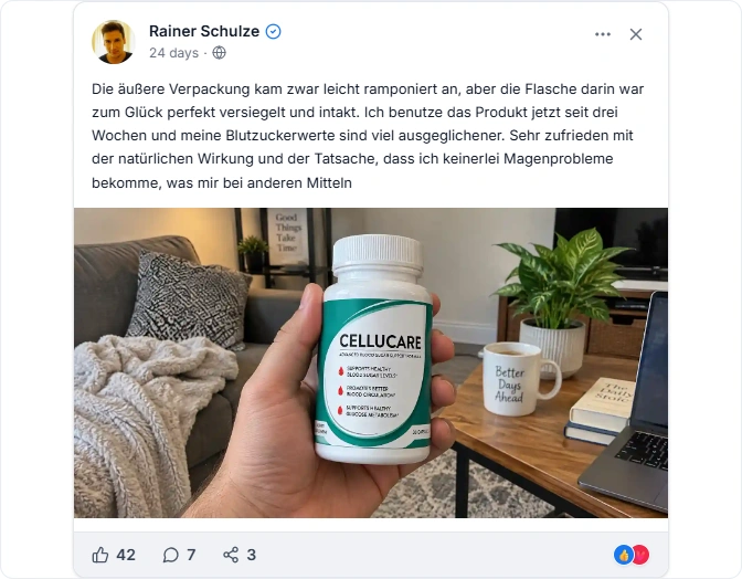 Cellucare Reviews From Facebook