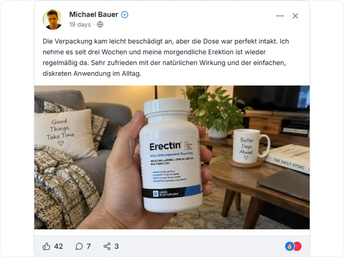 Erectin gummies Reviews From facebook