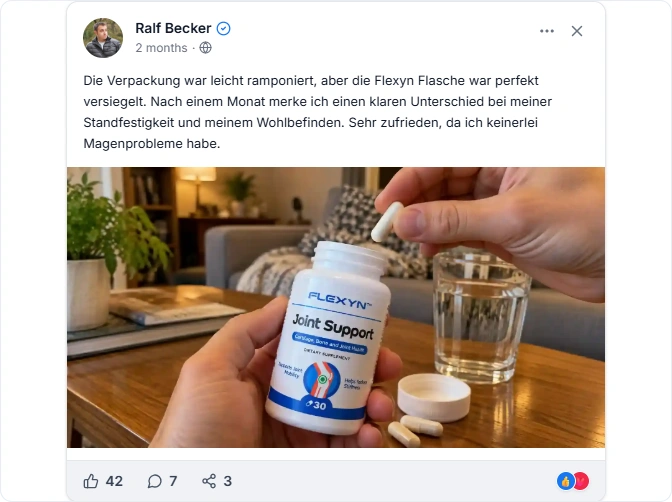 Flexyn Reviews From Facebook