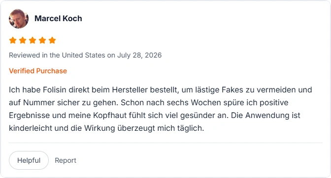 Folisin Reviews From Amazon