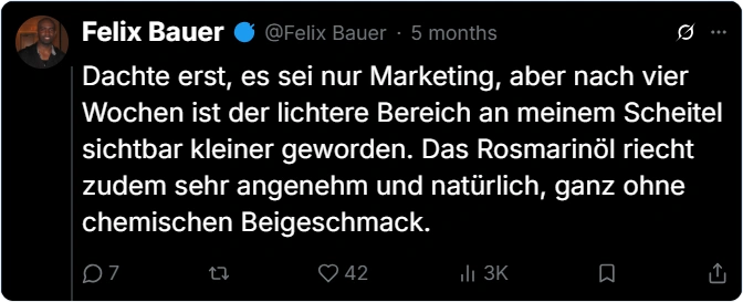 HaloGrow Reviews From Twitter