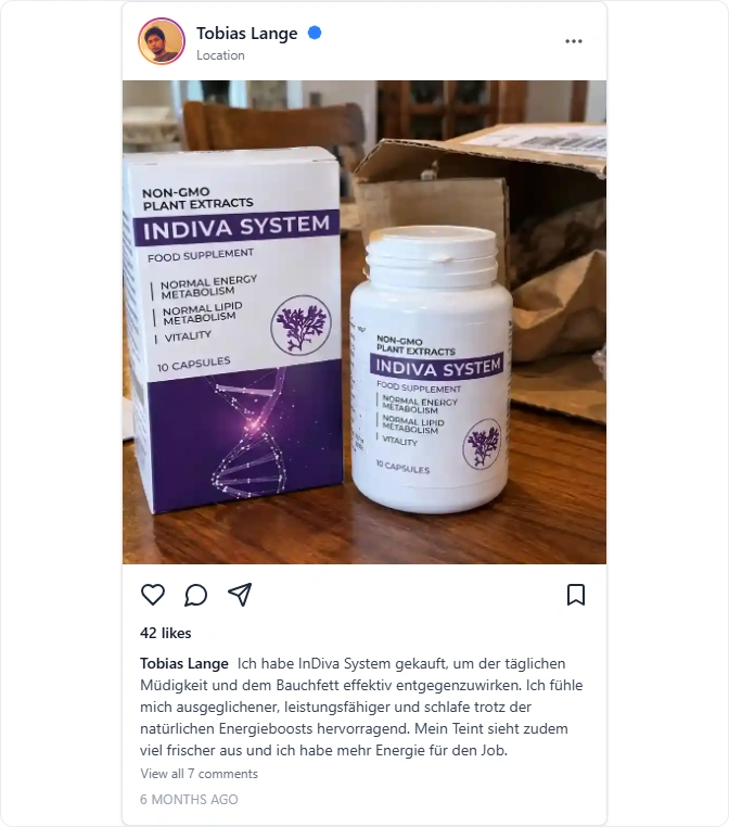 InDiva System Instagram Erfahrungen