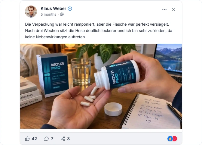 Mova Pro Reviews From Facebook