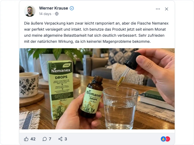 Nemanex Facebook Erfahrungen