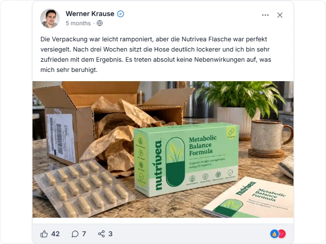 Nutrivea Reviews From Facebook