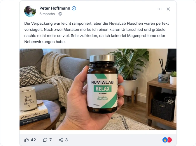 NuviaLab Reviews From Facebook