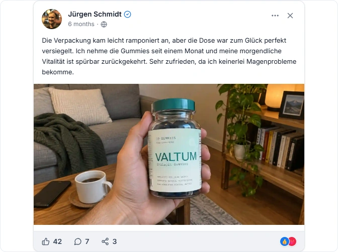 Valtum Shilajt Gummies Reviews From Facebook