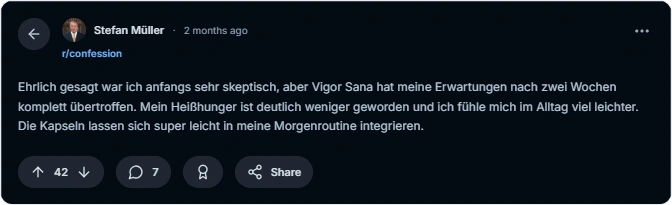 Vigor Sana Reviews From Reddit