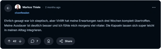 Virilift Reviews From Reddit