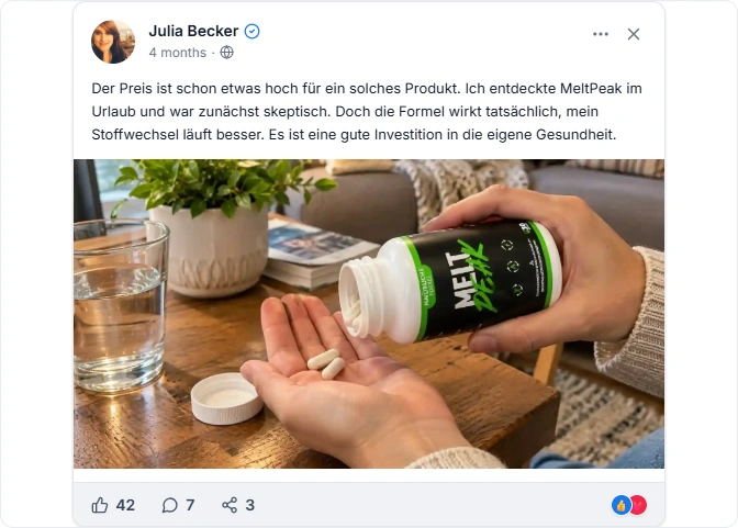 meltpeak Reviews From Facebook