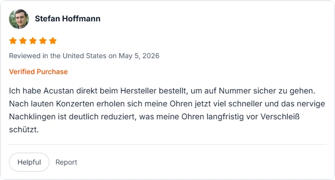 Acustan Amazon Erfahrungen