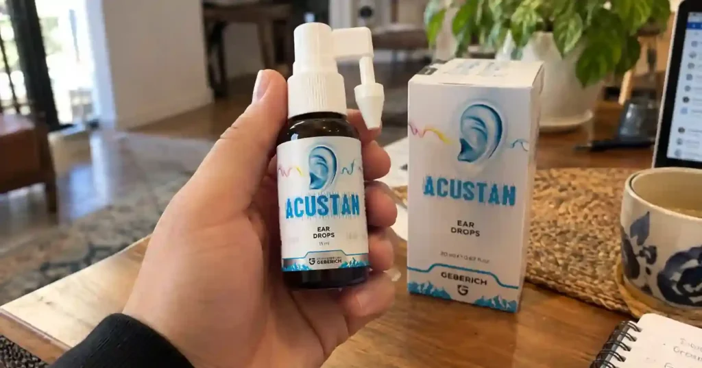 Acustan Drops verwendung