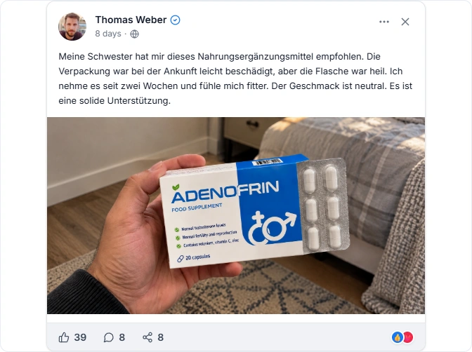 Adenofrin facebook Erfahrungen