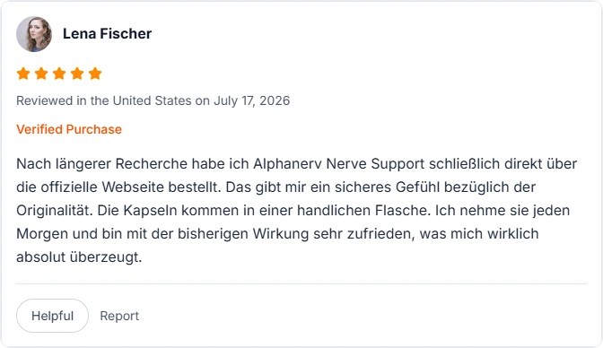 Alphanerv Nerve Support Amazon Erfahrungen