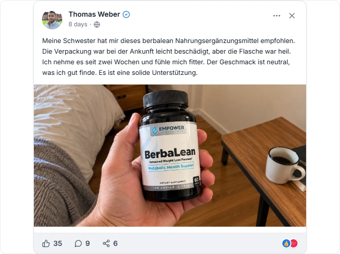 BerbaLean facebook Erfahrungen