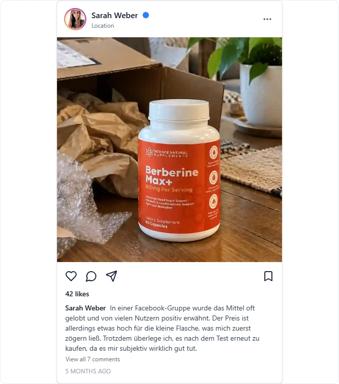 Berberin Keto Instagram Erfahrungen