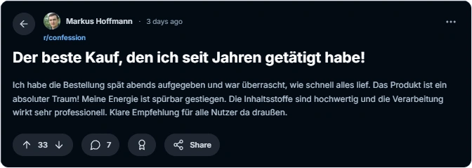 Betasulin Reddit Erfahrungen