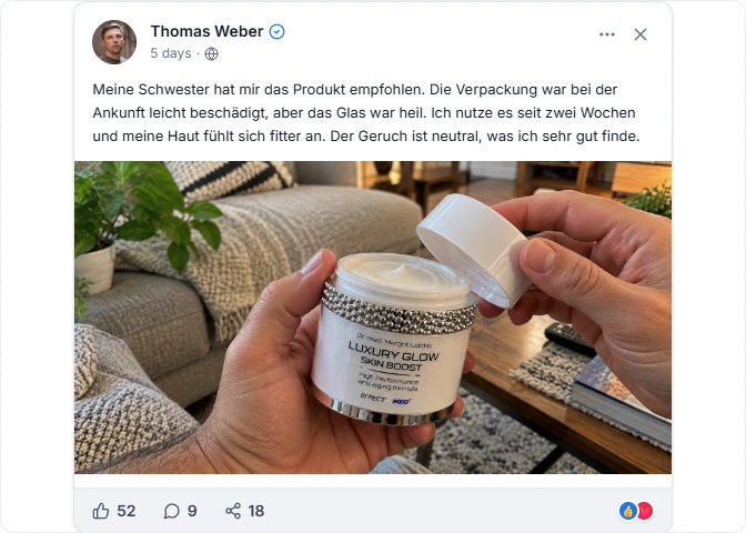 Effectxmed facebook Erfahrungen