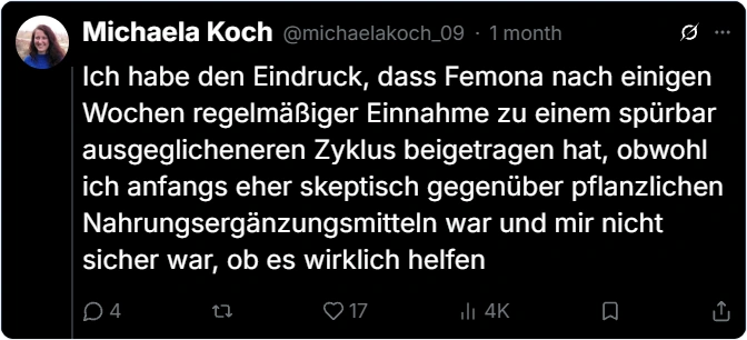 Femona X erfahrungen