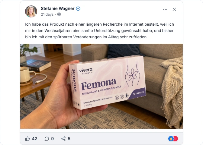 Femona facebook erfahrungen