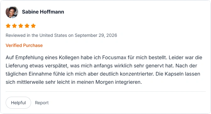 Focusmax Amazon Erfahrungen