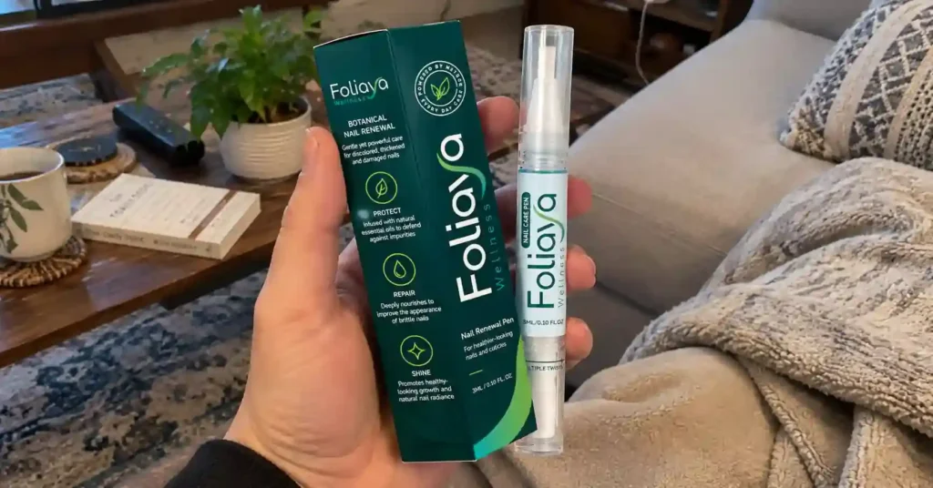 Foliaya Anti-Fungal Pen Verwendung