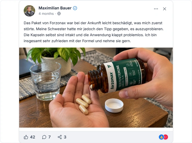 Forzonax Facebook Erfahrungen