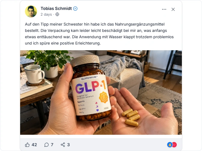 GLP5 GLT Facebook Erfahrungen